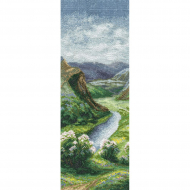 Набор для вышивания PANNA арт. PS-1844 Оттенки весны 12х33,5 см