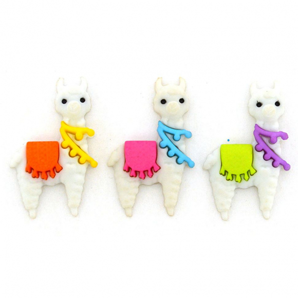 Пуговицы декоративные "Ламочки-дамочки"