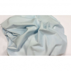 Ткань вельбоа гладкий цв.голубой шир.1,8м ( уп. 3м)