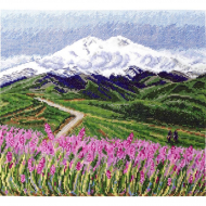 Набор для вышивания МАРЬЯ ИСКУСНИЦА арт.02.011.07 Царь Эльбрус 25х23 см