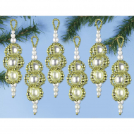 184400_Набор для создания елочных игрушек "Жемчужные капли"