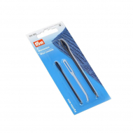 Иглы швейные PRYM для шерсти 7.2х6 мм/101х3.2 мм/89х3.1 мм, уп.3 шт, арт.124100