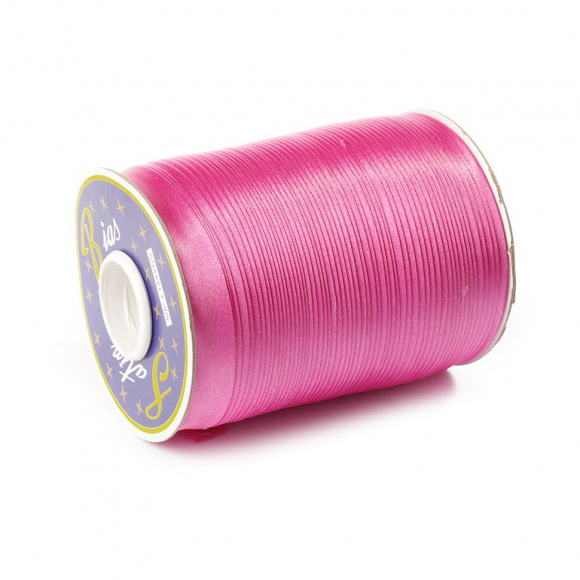 Косая бейка TBY атласная шир.15мм цв.F141 розовый уп.132 м