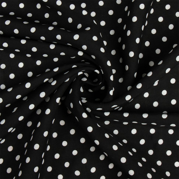 Ткань Штапель TBY Vi-407-418-1 плот 90г/м2 100% вискоза шир. 145 см цв. 1 черный уп.5м Ткань Штапель TBY Vi-407-418-1 плот 90г/м2 100% вискоза шир. 145 см цв. 1 черный уп.5м