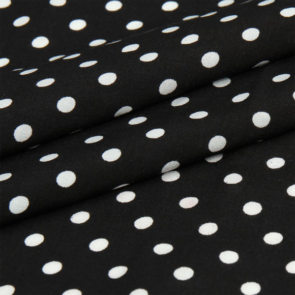 Ткань Штапель TBY Vi-407-418-1 плот 90г/м2 100% вискоза шир. 145 см цв. 1 черный уп.5м Ткань Штапель TBY Vi-407-418-1 плот 90г/м2 100% вискоза шир. 145 см цв. 1 черный уп.5м