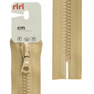 30252_Молния riri тракторная неразъемная, 6 мм, 20 cм, цвет 2212, бежевый