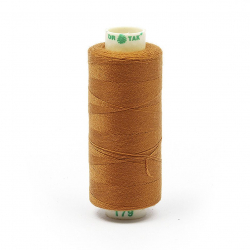 Нитки Dor Tak бытовые 40/2 полиэстер 366м цв.179 св.коричневый
