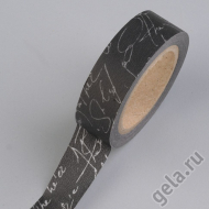 55184_Бумажная декоративная клеевая лента