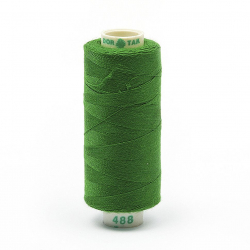 Нитки Dor Tak бытовые 40/2 полиэстер 366м цв.488 зеленый