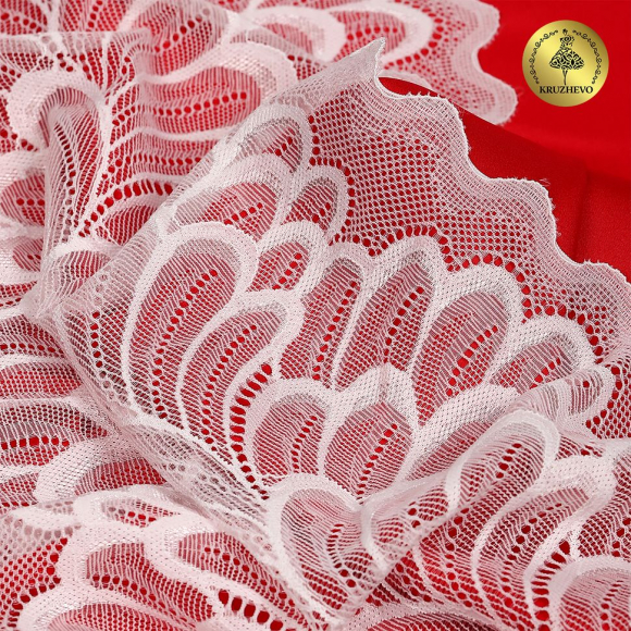 Кружево-стрейч KRUZHEVO арт.TBY.L2210 шир.210мм (под заказ)