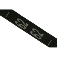 Размерники полиэстер 62 черный 10х40 мм в рул. 1250 шт (50м)