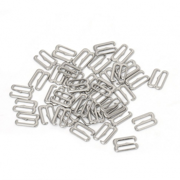 Крючок для купальника металл TBY-910.SW 10мм, цв.никель, уп.1000шт