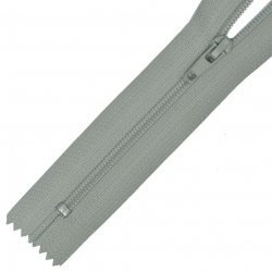 Молния MaxZipper брючная №4 замок автомат, 20см н/р цв.F317 серый уп.100шт
