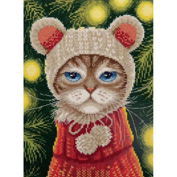 Набор для вышивания PANNA арт. PR-7263 Новогоднее настроение 16х21 см