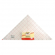 96834_Линейка-треугольник с углом 90*, градация в дюймах, 12 1/2" x 12 7/8"