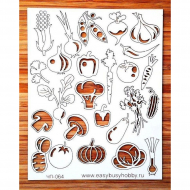 112669_Чип-борд картонный "Овощи"