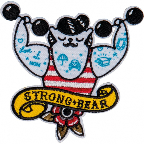 Термоаппликация "Сильный медведь"