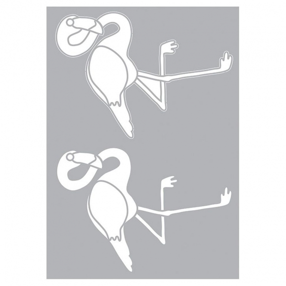 Трафарет "Фламинго"