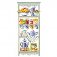 Набор для вышивания VERVACO арт.PN-0021710 Кухонная полка 16х36 см