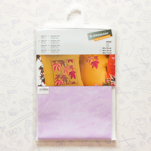 16146_Канва в упаковке Vintage Stern-Aida 14 ct, 48 x 53 см, цвет №5059