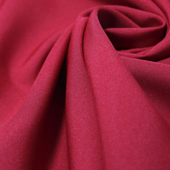 Ткань Габардин 180 г кв.м 100% полиэстер шир.148 см арт.Р.15312.07 цв.07 красный уп.25м