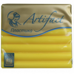 Полимерная глина Артефакт с повышенной прочностью арт.АФ.823350/T1853 шифон цв.Шафран 50 г