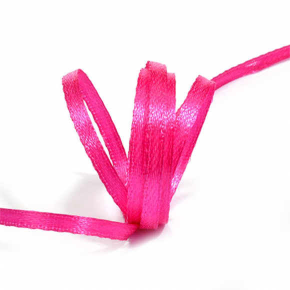 Лента атласная 3мм цв.3083 фуксия IDEAL уп.100 м Лента атласная 3мм цв.3083 фуксия IDEAL уп.100 м