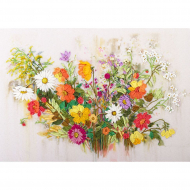 Набор для вышивания PANNA Живая картина арт. JK-2020 Краски лета 19х29,5 см