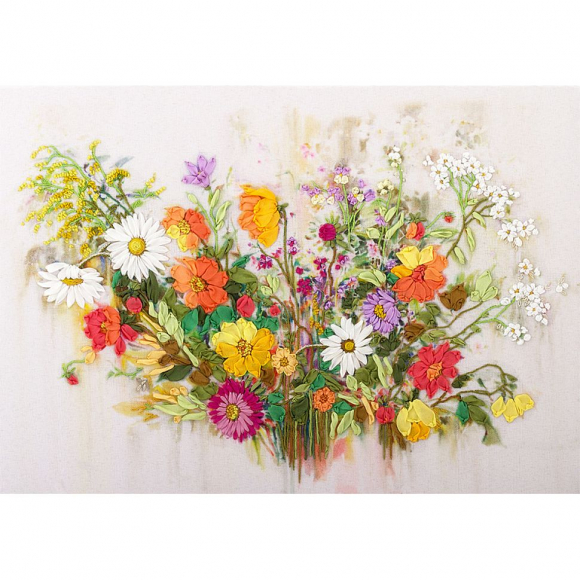 Набор для вышивания PANNA Живая картина арт. JK-2020 Краски лета 19х29,5 см