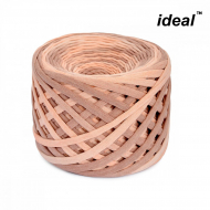 Пряжа Ideal трикотажная 100м, 350-380 г, ширина 7-9мм цв. коралловый риф