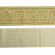 Лента отделочная жаккардовая арт.TBY.1907-4 шир.80мм цв.золото уп.8,2 м