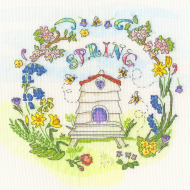 Набор для вышивания Bothy Threads арт.XAL3 Spring Time Bothy Threads 24 х 24 см Набор для вышивания Bothy Threads арт.XAL3 Spring Time Bothy Threads 24 х 24 см