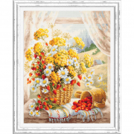 Набор для вышивания ЧУДЕСНАЯ ИГЛА арт.100-181 Медовый аромат 32х40 см Набор для вышивания ЧУДЕСНАЯ ИГЛА арт.100-181 Медовый аромат 32х40 см