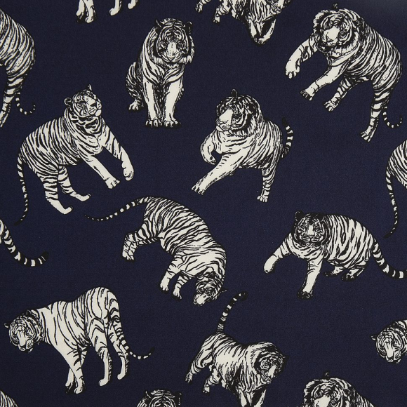 Ткань шелк Армани 90 г/м? 97% пэ, 3% спандекс шир.148 см арт.Р.50539.02 синий рул.25м