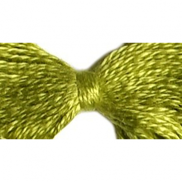 Нитки мулине цв.4502 св.зеленый 12х10м С-Пб