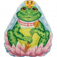 Набор для вышивания PANNA арт. PD-7273 Подушка. Царевна-лягушка 37х44 см