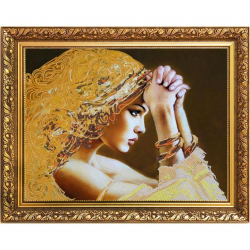 Рисунок на ткани КОНЁК арт. 8508 Злата 29х39 см