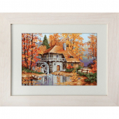 Набор для вышивания LUCA-S арт. G481 Осенний пейзаж 37х26 см