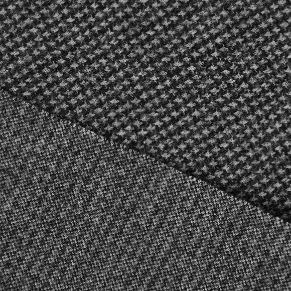 Ткань Костюмная 320 г/м? 100% полиэстер шир.150 см арт.С.1835.08 цв.черный рул.30м