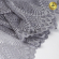 Кружево-стрейч KRUZHEVO арт.TBY.30200 шир.190мм цв.17 серый уп.25м