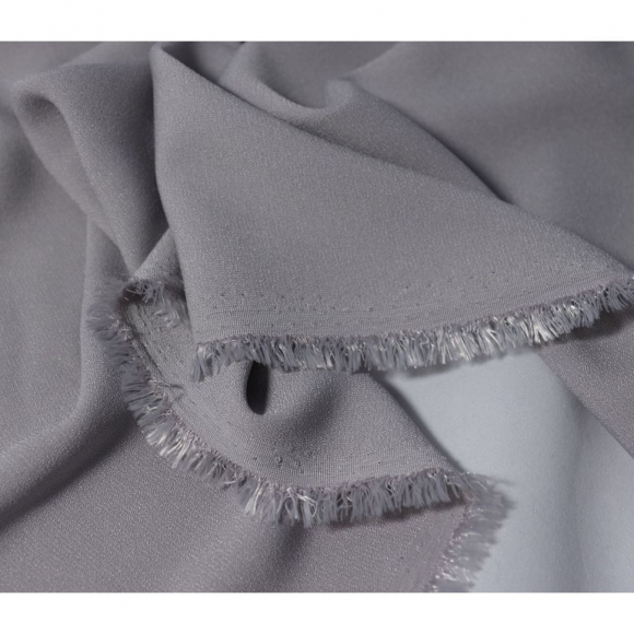 Ткань Креп 210 г кв.м 95% полиэстер, 5% спандекс шир.150 см арт.Р.11349.08 цв.08 серый уп.25м Ткань Креп 210 г кв.м 95% полиэстер, 5% спандекс шир.150 см арт.Р.11349.08 цв.08 серый уп.25м