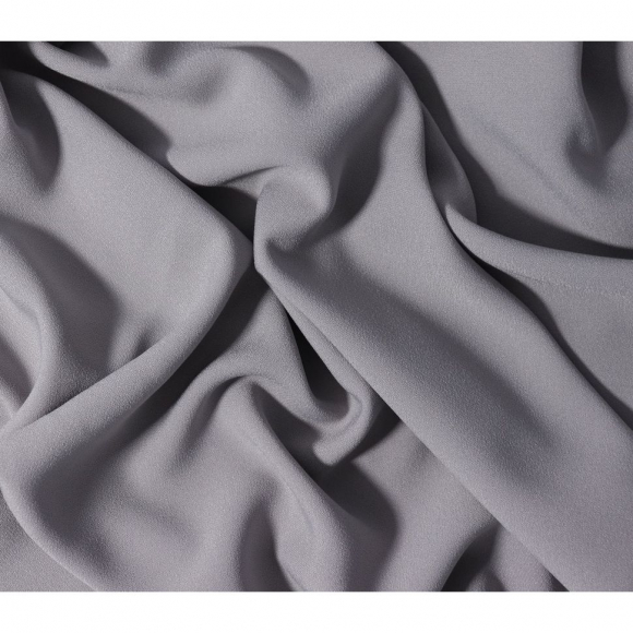 Ткань Креп 210 г кв.м 95% полиэстер, 5% спандекс шир.150 см арт.Р.11349.08 цв.08 серый уп.25м Ткань Креп 210 г кв.м 95% полиэстер, 5% спандекс шир.150 см арт.Р.11349.08 цв.08 серый уп.25м