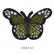 Термоаппликации арт.TBY-2181 Бабочка 4,5х6,5см, уп.10шт