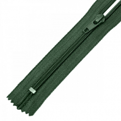 Молния MaxZipper пласт. спираль №5-N 18см н/р цв.F273 т.зеленый уп.50шт