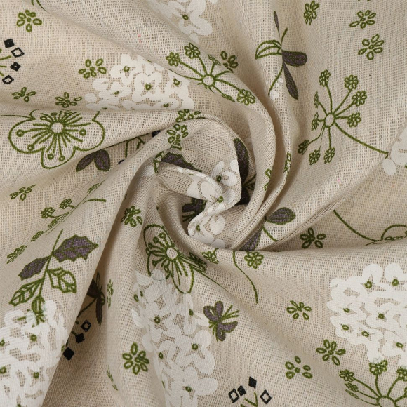 Ткань Лен, арт.TBY.DJ.64, 140г/м?, 30% лен 70% хлопок, шир.150см, уп.3м