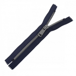 Молния MaxZipper трактор №5 1 замок TT, н/р 18см, цв.синий/т.никель уп.10шт