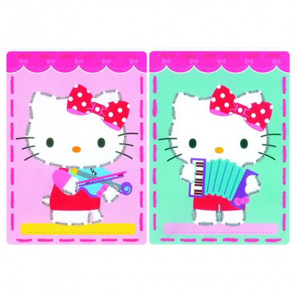 98618_Набор для вышивания "Китти" на перфорированной бумаге 98618_Набор для вышивания "Китти" на перфорированной бумаге