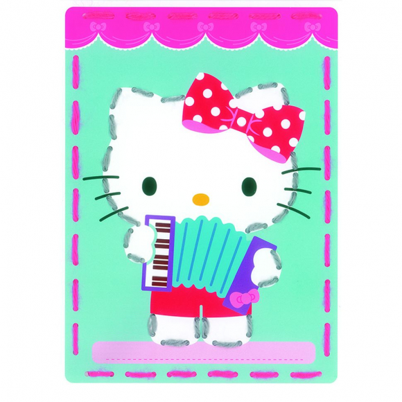 98618_Набор для вышивания "Китти" на перфорированной бумаге 98618_Набор для вышивания "Китти" на перфорированной бумаге