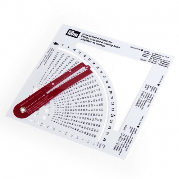 611735 PRYM Счетчик рядов и петель пластиковый цв. белый уп.1шт