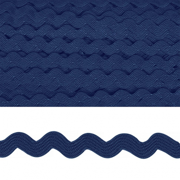 Тесьма декоративная Вьюнчик арт.TBY.64312 шир.5мм цв.S058 т.синий уп.32,92м